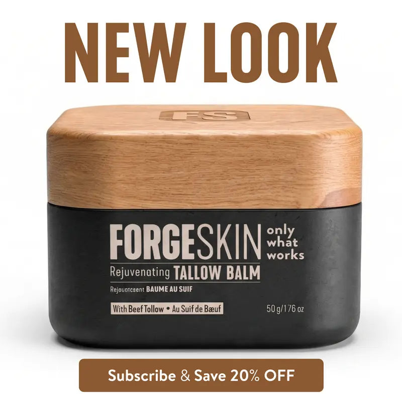 Tallow Anti-Aging Face Balm for Men – Hydrating & Firming Moisturizer for Dry Skin