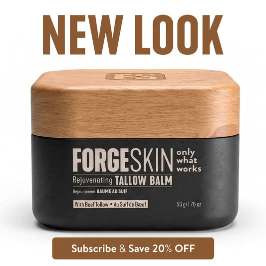 Tallow Anti-Aging Face Balm for Men – Hydrating & Firming Moisturizer for Dry Skin